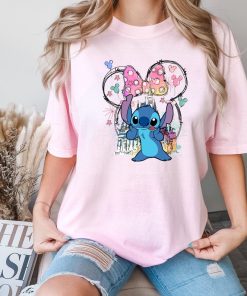 Comfort Colors® Disney Stitch Shirt, Minnie Stitch Shirt