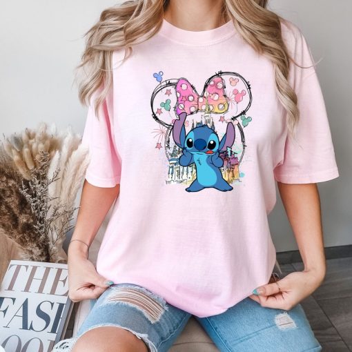 Comfort Colors® Disney Stitch Shirt, Minnie Stitch Shirt