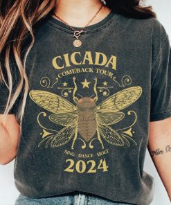 Cicada 2024 Shirt, Cicada Comeback Tour 2024 Shirt, Cicada Summer Tee