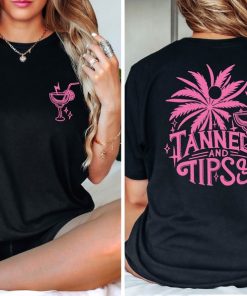 Tanned And Tipsy Shirt, Summer Vibes T-shirt