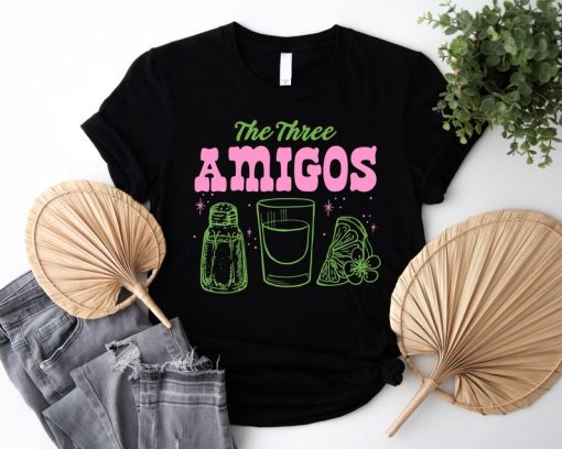 The Three Amigos Shirt, Cinco De Mayo Shirt, Lime Salt Tequila Shirt