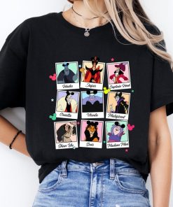 Retro 90s Disney Villains Bad Girls Bad Guys Shirt