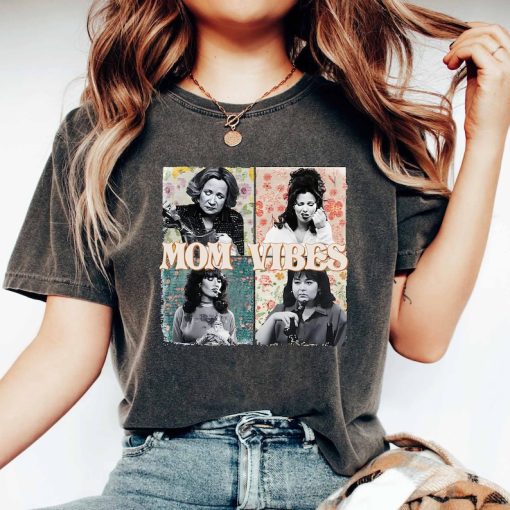 Mom Vibes Shirt, Vintage 90s Mom Vibes Shirt, Retro Funny Mom Shirt