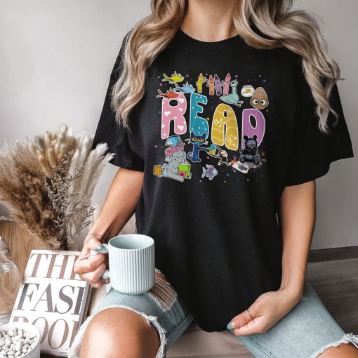 Read Children's Books Teacher T-Shirt, Teacher Life Shirt