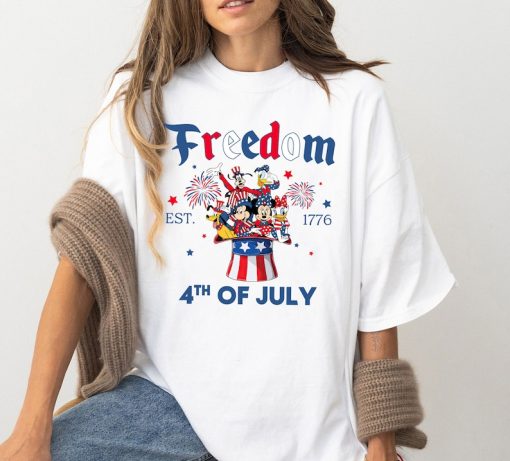 Disney Mickey Mouse & Friends Freedom Est 1776 Shirt