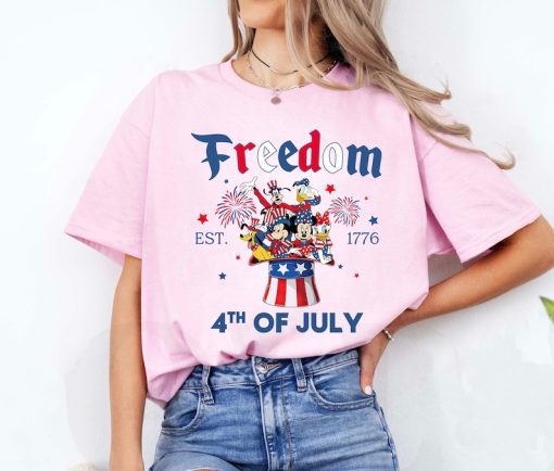 Disney Mickey Mouse & Friends Freedom Est 1776 Shirt