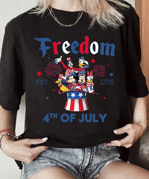 Disney Mickey Mouse & Friends Freedom Est 1776 Shirt