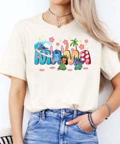 Stitch and Lilo Mama Shirt, Disney Mama Shirt, Disneyland Mom Shirt