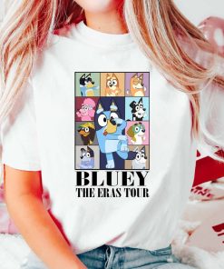 Bluyye Eras Tour Shirt, The Eras Tour Shirt, Bluyye Cartoon Shirt