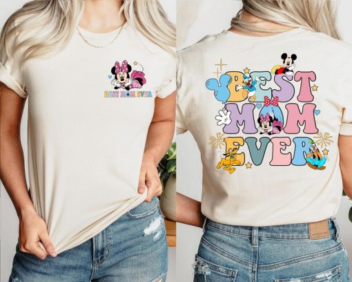 Disney Best Mom Ever Shirt, Disney Minnie Mouse Mom Shirt