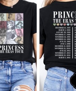 Princess Eras Tour Bella Canvas Shirt, Disney Princess Tour Tee