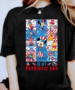 In My Patriotic Era Disney Mickey Mouse & Friends 4th Of July Retro Sh