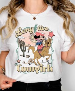 Long Live Cowgirls Minnie Mouse Shirt, Disney Minnie Mouse Shirts