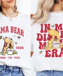 In My Disney Mama Era Shirt, Mama Pooh Bear T-Shirt, Disney Mama Tee