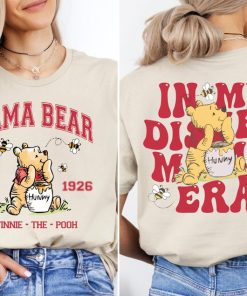 In My Disney Mama Era Shirt, Mama Pooh Bear T-Shirt, Disney Mama Tee