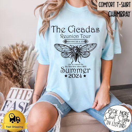 Cicada Shirt 2024 Cicada Emergence Unisex Jersey Short Sleeve Tee