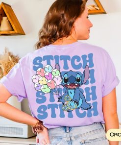 Comfort Colors® Disney Stitch Est. 2002 Shirt, Stitch Front & Back