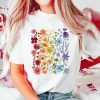 Floral LGBT Pride Shirt, Lesbian Shirt, LGBT Shirt, LGBTQ Awareness