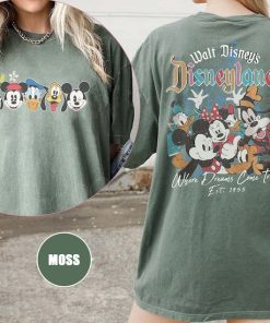 Vintage Walt Disney's Disneyland Est 1955 Shirt