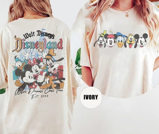 Vintage Walt Disney's Disneyland Est 1955 Shirt