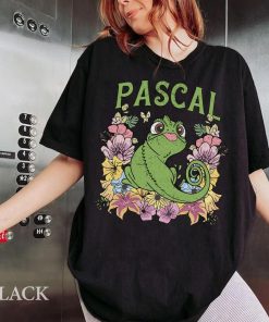 Comfort Colors® Retro Disney Tangled Pascal Floral Rapunzel Shirt