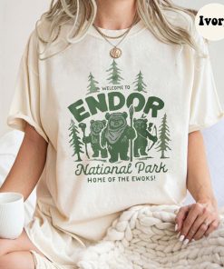 Disney Star Wars Endor National Park Ewoks Retro Shirt