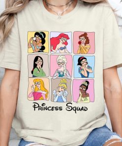 Vintage Disney Princess Characters Group Shirt