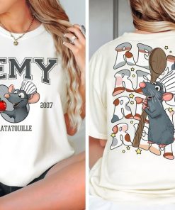 Disney 2-Sided Remy Ratatouille Vintage Shirt