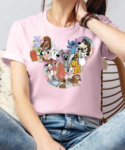 Disney Dogs Shirt, Disney Goofy Pluto Bolt Dug Shirt, Dog Lover Shirt