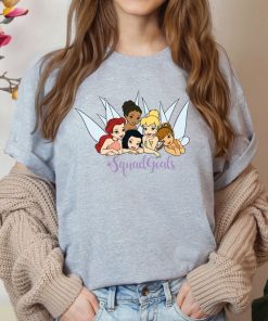 Disney Princess Shirt, Tinkerbell Ariel Belle Shirt, Squad Goals Shirt