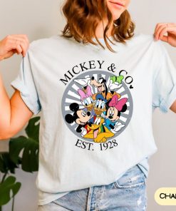 Disney Vintage Mickey and Co Est. 1928 Shirt