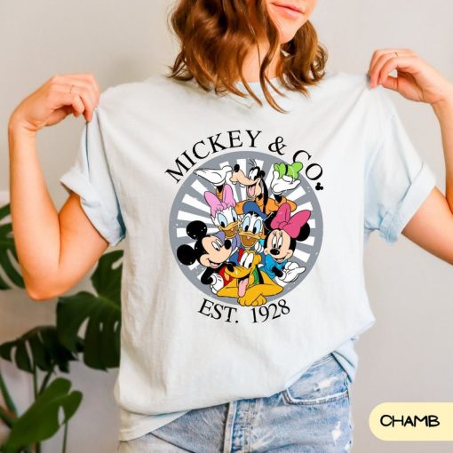 Disney Vintage Mickey and Co Est. 1928 Shirt