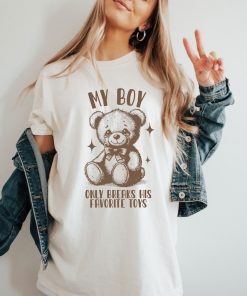 My Boy Only Breaks His Favorite Toys Shirt, Vintage Womens Shirt