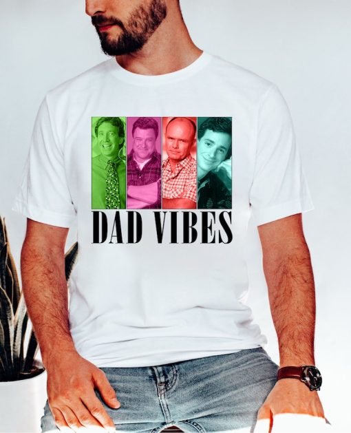 90’s Dad Vibes T-shirt, Vintage Funny Dad Tee, Retro Funny Daddy Shirt