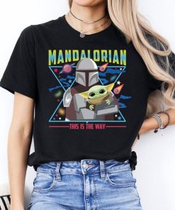 Mandalorian This İs The Way Shirt, Darth Vader Baby Yoda Shirt