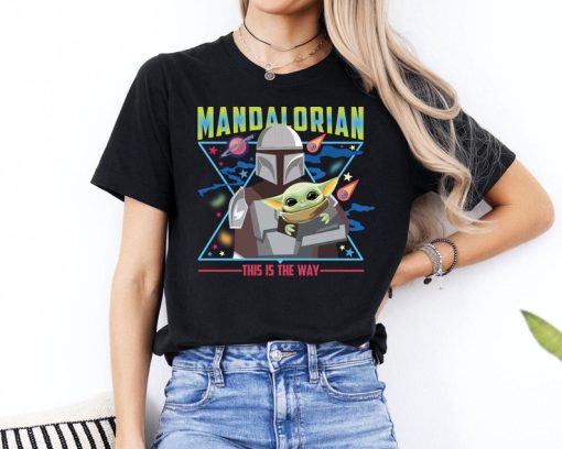 Mandalorian This İs The Way Shirt, Darth Vader Baby Yoda Shirt