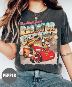 Retro Radiator Springs Comfort Colors Shirt