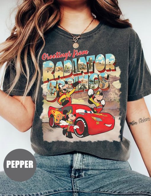 Retro Radiator Springs Comfort Colors Shirt