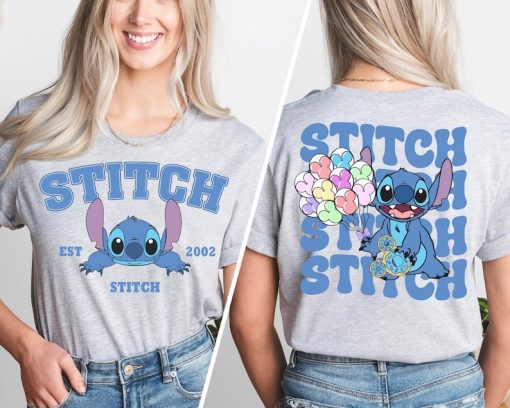 Disney Stitch Est. 2002 Shirt, Stitch T Shirt, Cute Stitch Tee