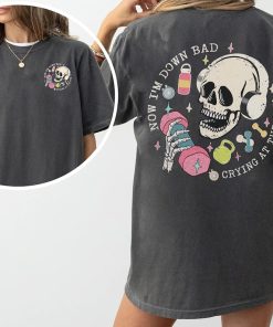 Down Bad Crying At The Gym Shirt TS Inspired