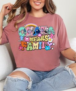 Disney Stitch Ohana Means Family Shirt, Lilo and Angel Shirt