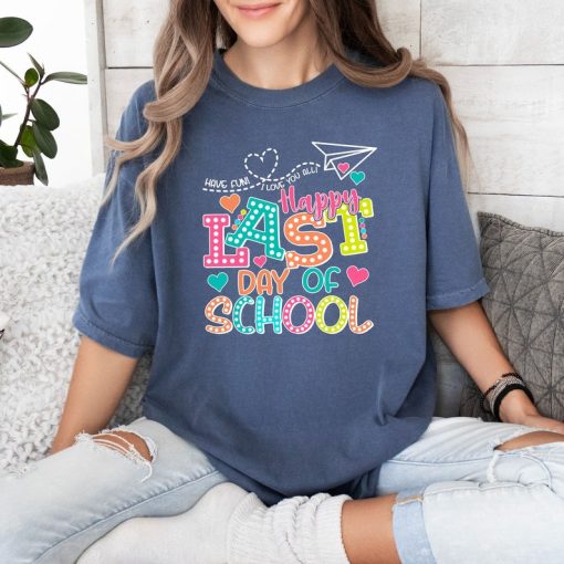 Comfort Colors® I Love You All Shirt, Happy Last Day Of School Shirt