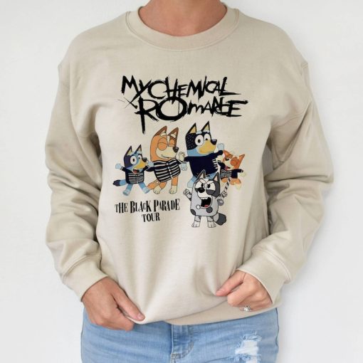 Bluey Dog MCR Gildan Tshirt| Unisex M.C.R Sweatshirt