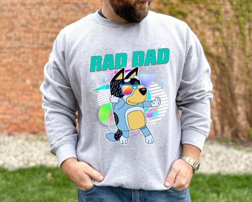 Rad Dad Bluey Shirt, Bluey Dad Shirt, Bluey Family Matching Shirt