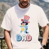 Bluey Dad Happy 4th Of July Shirt, Bluey Dad Shirt