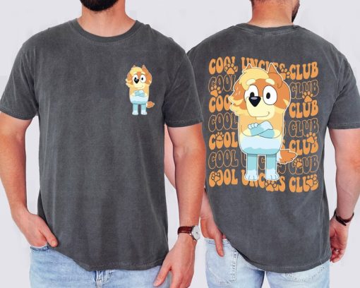 Bluey Cool Uncles Club Two Sides Shirt, Bluey Family Matching Shirt