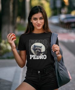 T-Shirt Pedro Pedro Dancing Raccoon Tiktok, Funny Raccoon Meme