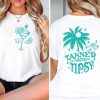 Tanned and Tipsy Shirt, Palm Tree Shirt, Summer Vacation Shirt