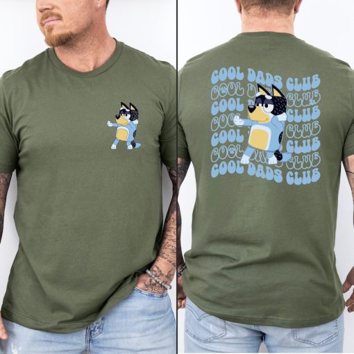 Cool Dad Bluey Shirt, Bluey Father's Day T-Shirt, Dad Gift