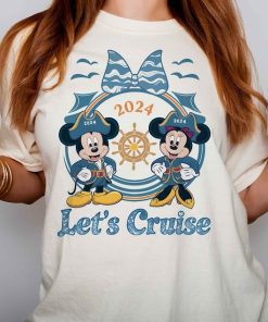 Disney Lets Cruise Shirt, 2024 Disney Cruise Family Shirts